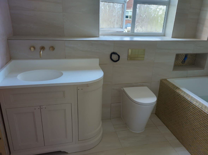 This is a photo of a new toilet installed in Westhoughton, Greater Manchester by Westhoughton Plumbing